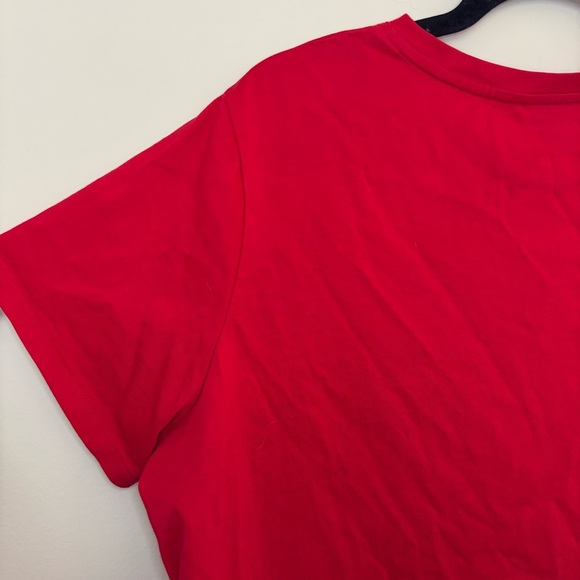 Women’s Lands' End Red Relaxed Fit XL/P Petite Short Sleeve T-Shirt - Picture 8 of 8